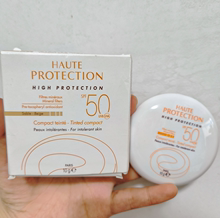 【保税仓】AVENE法国雅漾SPF50+遮瑕防晒粉底膏粉饼10g沙色beige