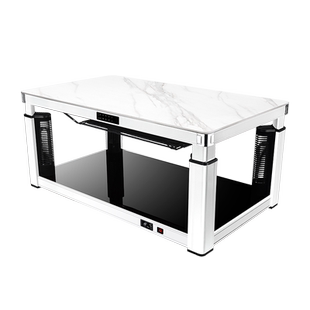 长虹取暖茶几电暖桌取暖桌电暖炉家用客厅升降烤火桌子长方形岩板