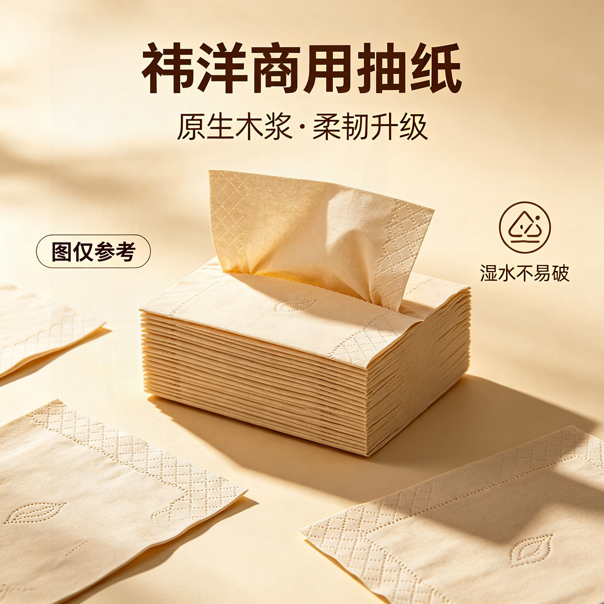 三羊宠物家用纸巾卫生纸随机包装抽纸 积分