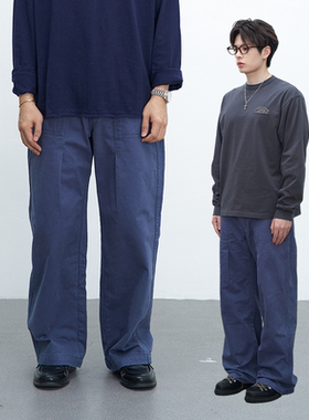 GOODLIVEABLE美式复古320G重制OG107军裤男水洗休闲vintage法工裤