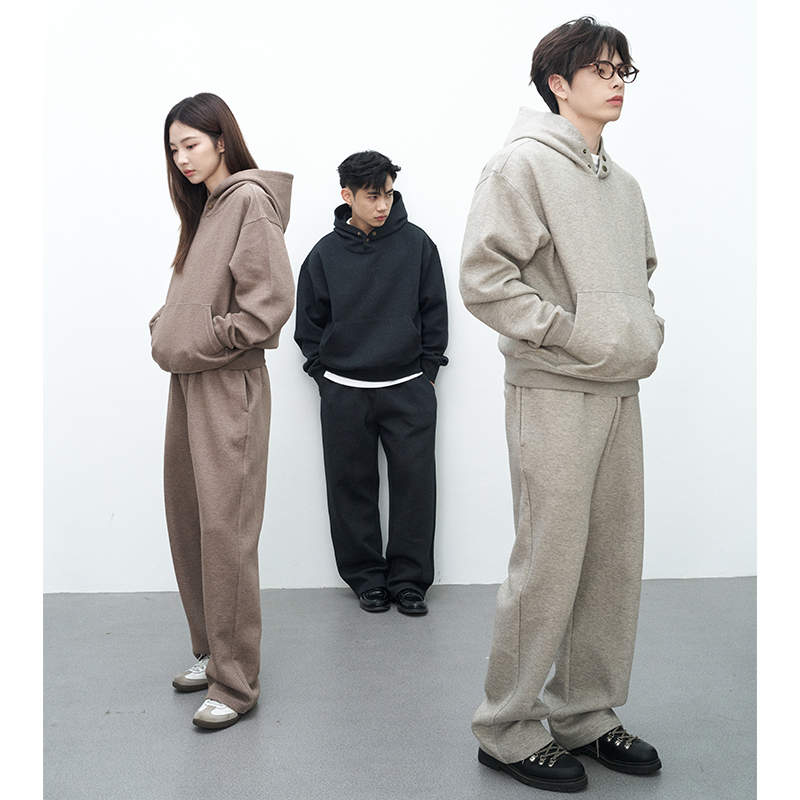 GOODLIVEABLE空气层卫衣卫裤套装