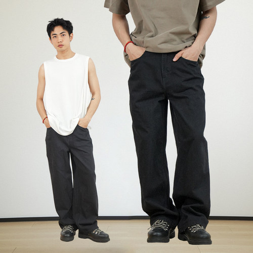 GOODLIVEABLE9.9OZ纯棉黑牛