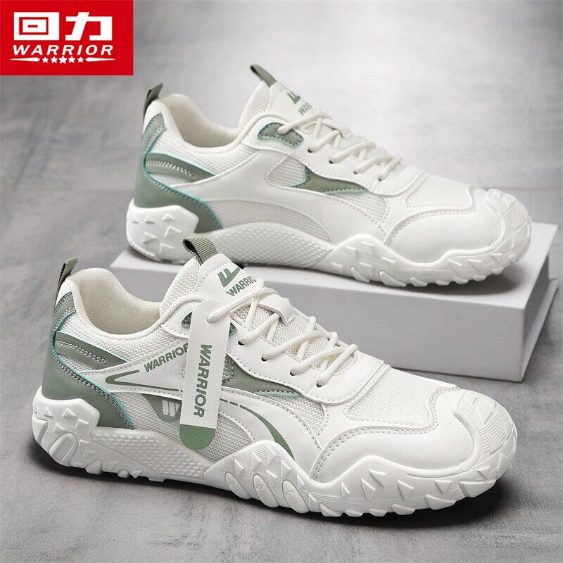 回力男鞋网面透气百搭休闲鞋2026夏季新款轻便软底防滑阿甘运动鞋