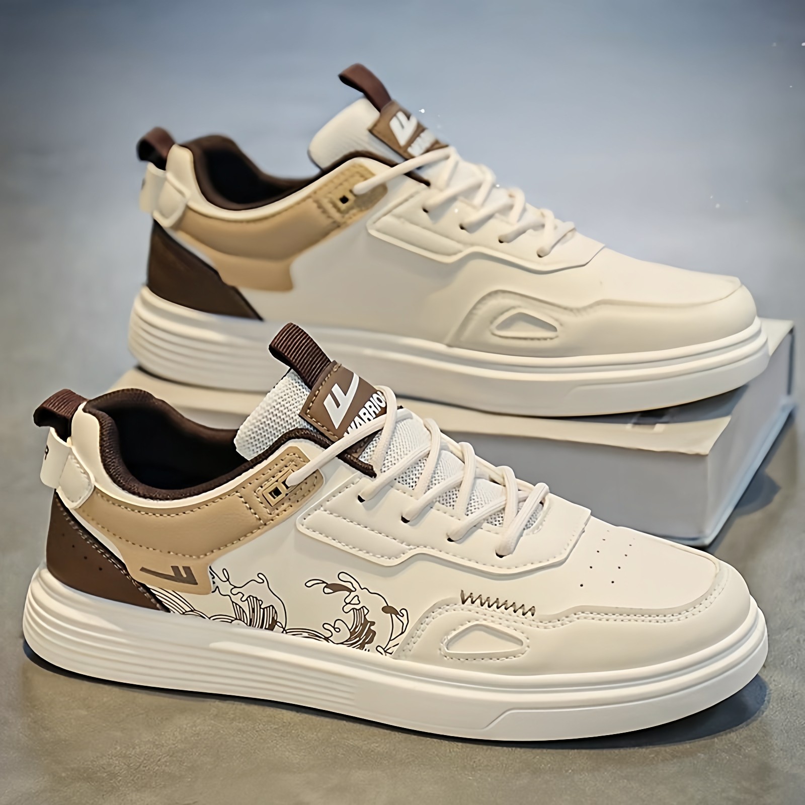 回力男鞋皮面休闲板鞋男2025新款冬季爆款防水大码轻便软底开车鞋,流行男鞋,休闲板鞋,淘宝优惠券,粉丝福利购,淘宝优惠卷