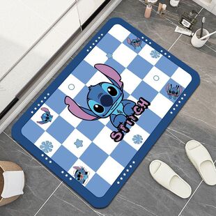 可爱浴室吸水地垫卫生间防滑门口垫子厕所脚垫子家用卫浴地点现代