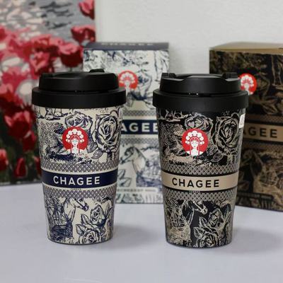 霸王茶姬咖啡保温杯代购