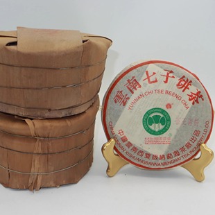 班章白菜茶王青饼云南七子饼茶生茶勐海普洱生茶纯干仓烟香