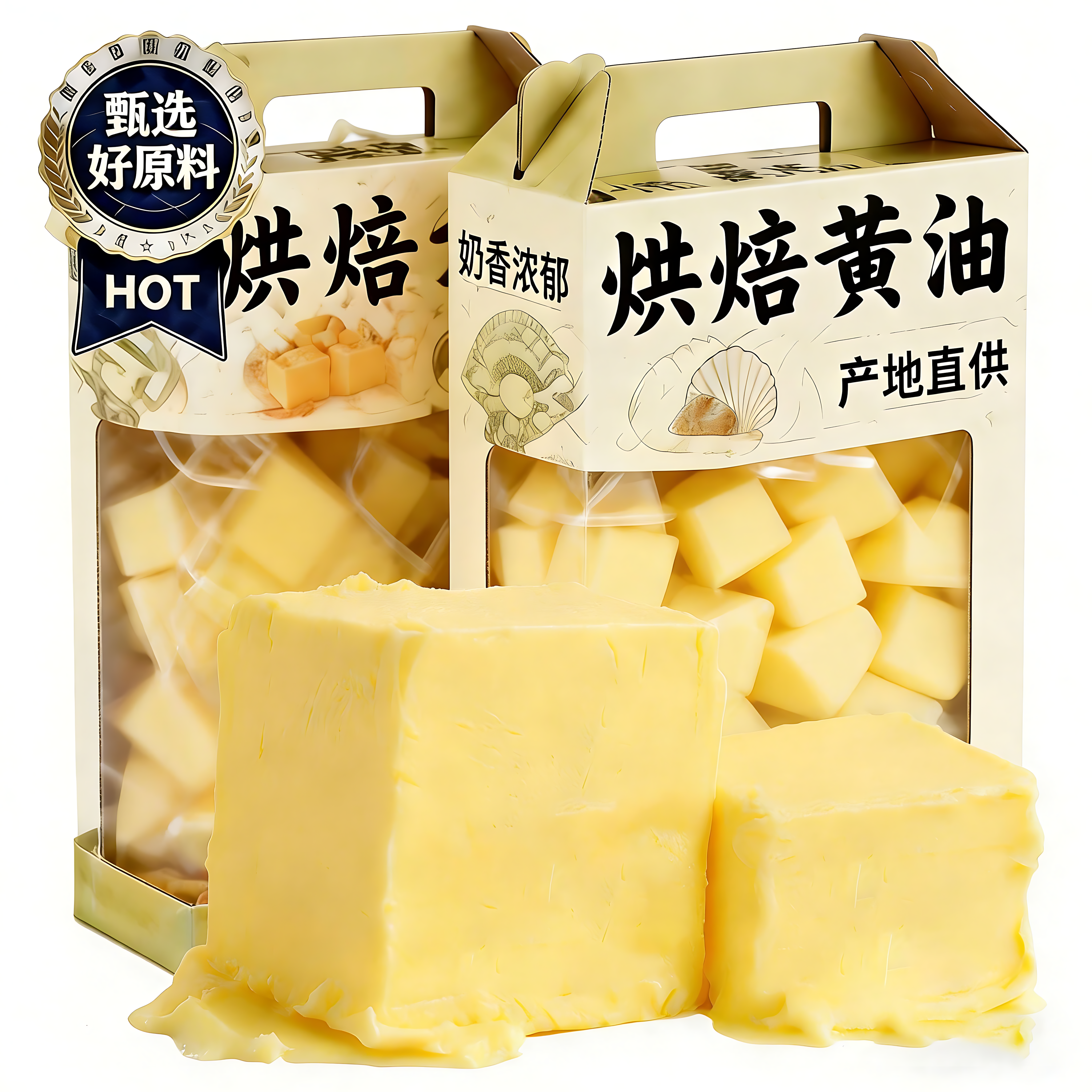 黄油烘焙家用官方旗舰店黄油煎牛排专用雪花酥曲奇饼干牛轧糖原料,粮油调味/速食/干货/烘焙,黄油,淘宝优惠券,粉丝福利购,淘宝优惠卷