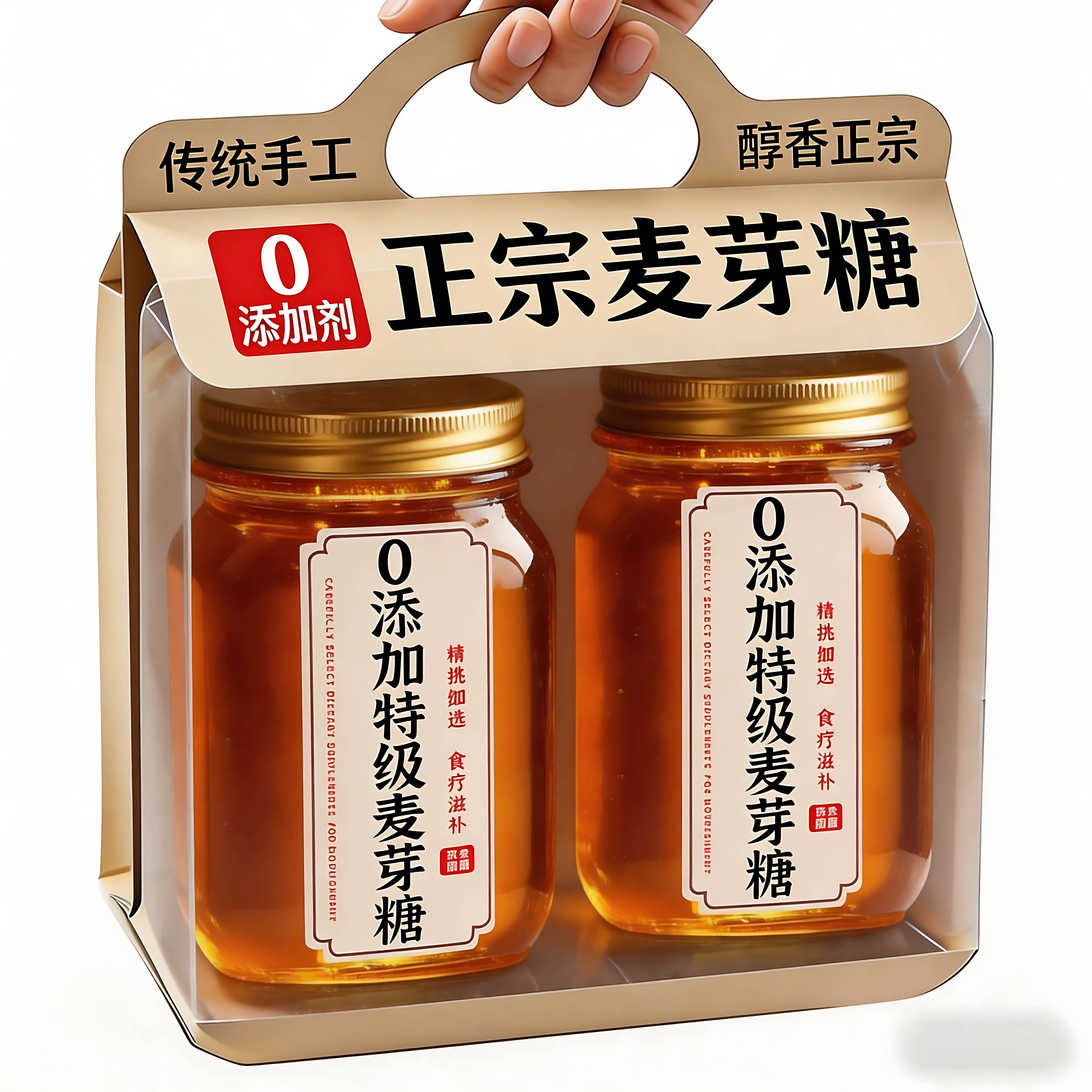 正宗天然麦芽糖纯手工老式商用烘焙原料冰糖葫芦专用官方旗舰店