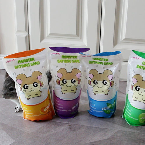 艾米丽仓鼠浴沙消臭杀菌抑菌消暑洗澡浴砂仓鼠用品金丝熊龙猫浴盐