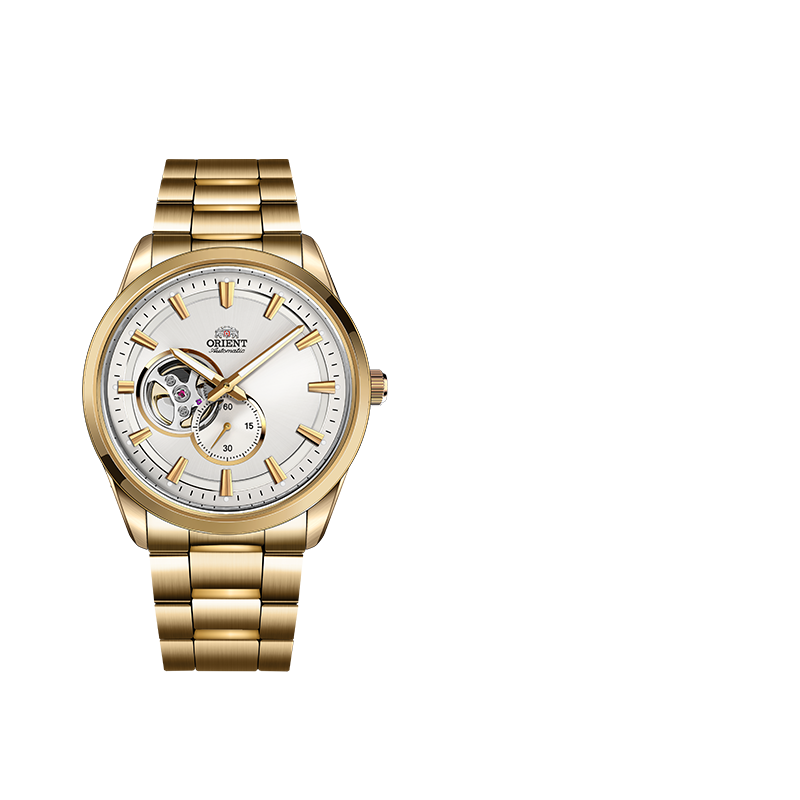 ORIENT东方双狮机械表男士日本官方手表不锈钢表带进口男友礼物