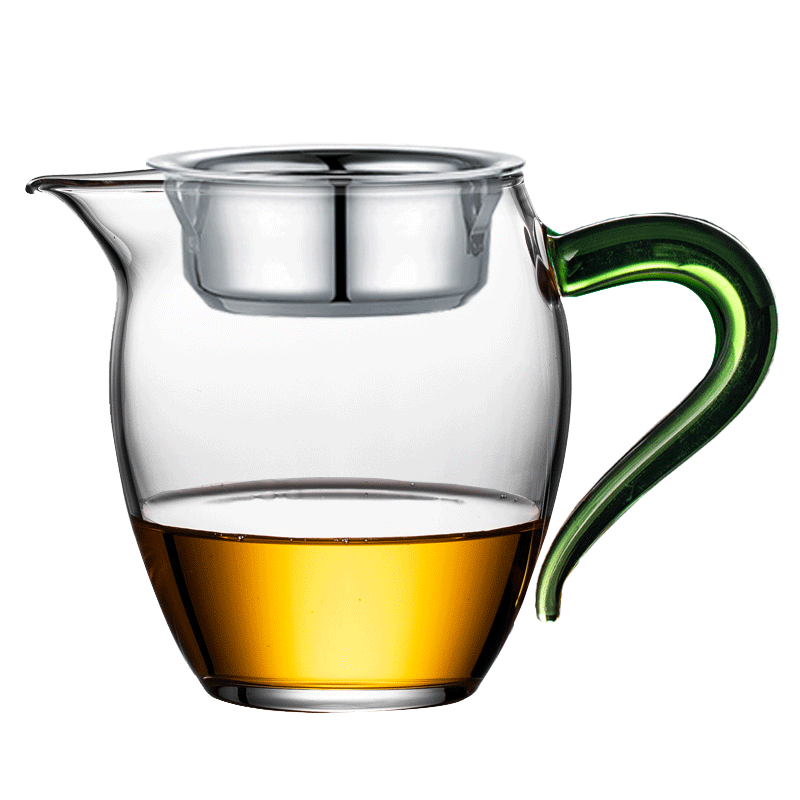 耐热玻璃公道杯带茶漏过滤分茶器