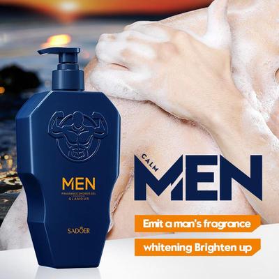Men Fragrance Shower Gel Clean Whitening Rich Foam Body Wash