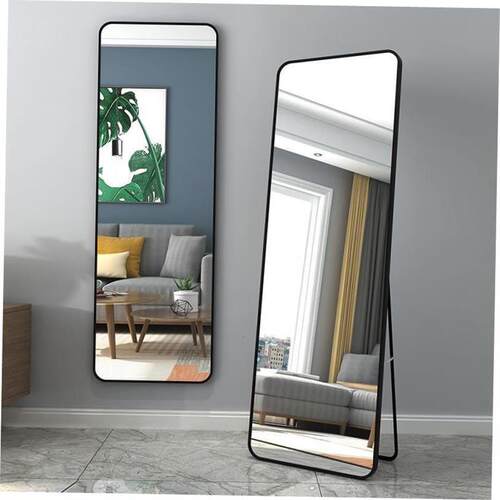 metal frame rack full-body mirror wall mirrow Bedroom mirror