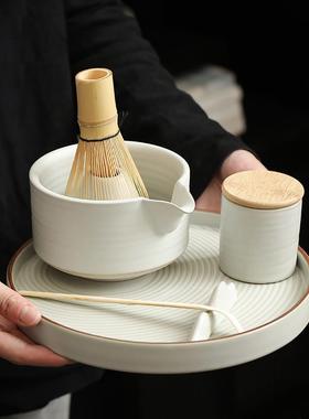 Matcha Whisk With Long Handle Matcha Powder Brush Tool