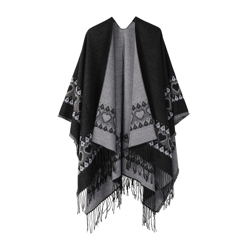 shawl cloak long scarf 保暖斗篷女空调披肩旅行拍照四季欧美
