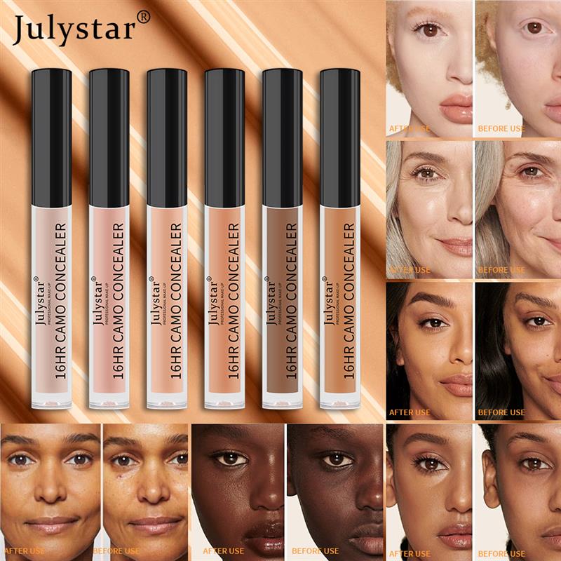 遮瑕液遮瑕痘印遮暇遮盖黑眼圈雀斑Liquid Concealer Foundation