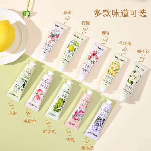 30g Hand Cream 10 Fragrances Gift Box Moisturizing