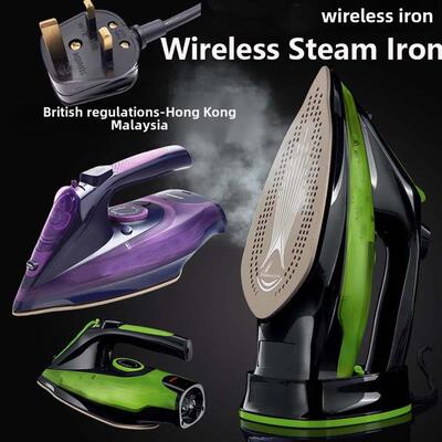Wireless electric Steam iron clothes ironing无线衣服蒸汽熨斗