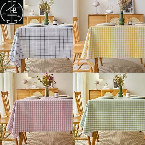 waterproof tablecloth plastic washable  table cover mat big