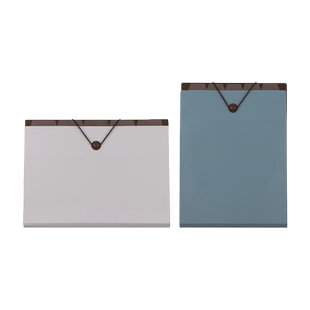 Digio2 filemo A4文件整理风琴收纳包横竖款时尚简约纯色结实耐用防污多口袋办公学生试卷资料图纸收纳PP