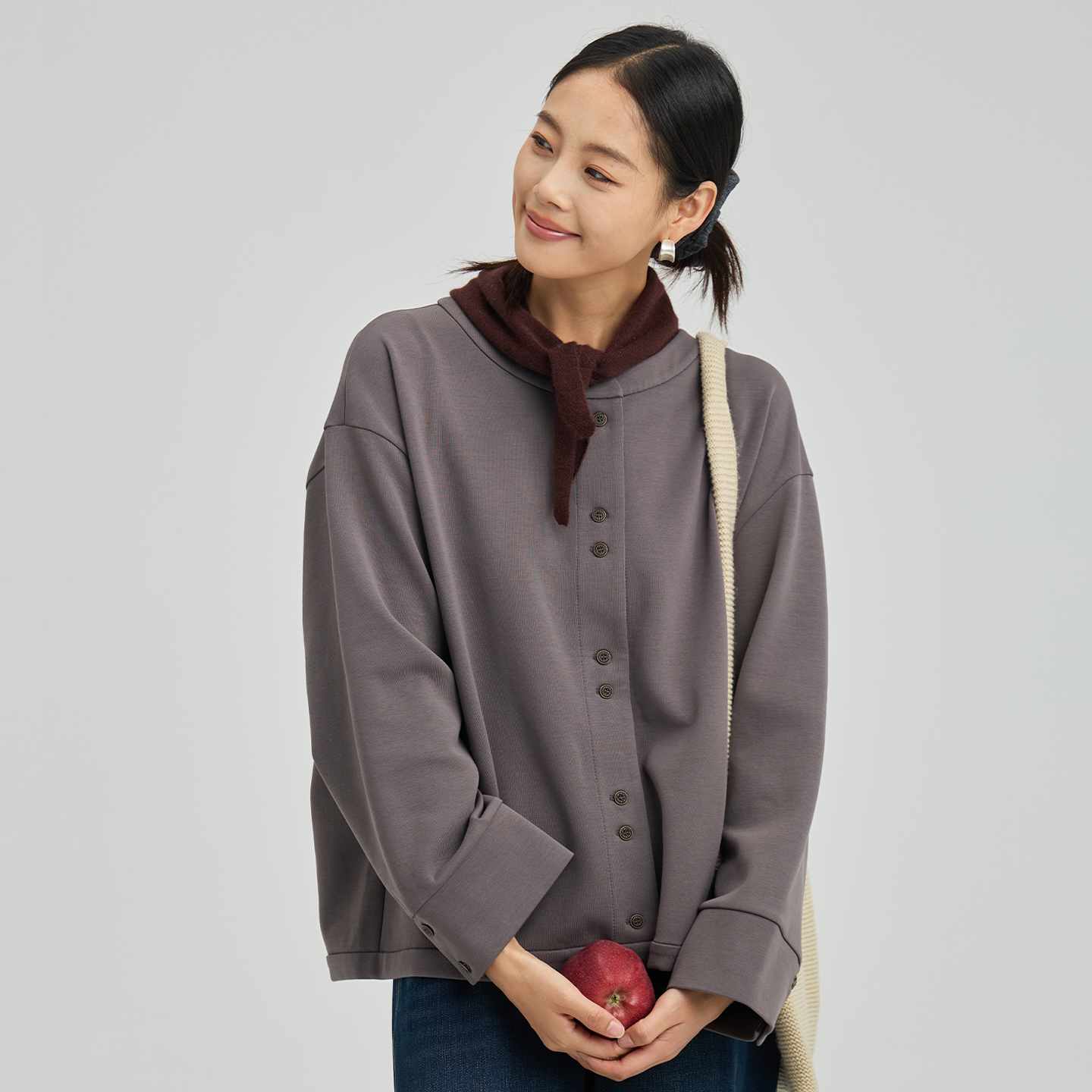 无色无味2025新款秋季休闲厚外套