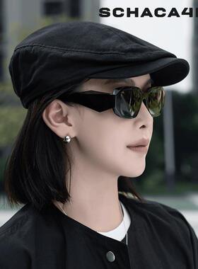 小雨帽社SCHACA4LA+“街头艺术家”文艺气质前进帽+画家帽报童帽