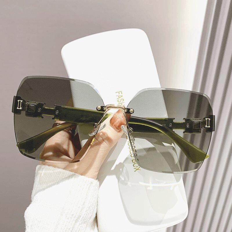 爱尔玛眼镜网红女士防紫外线潮遮阳大框墨镜太阳镜女款眼镜