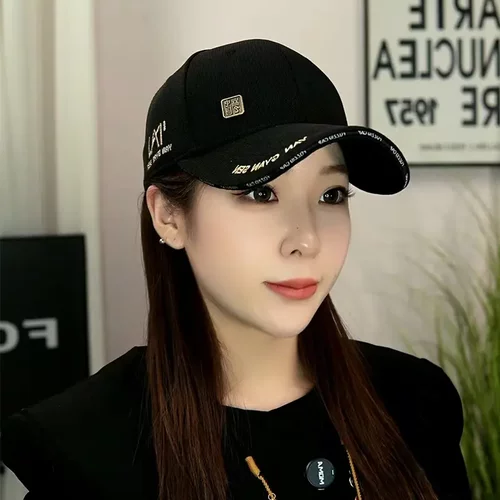 潮优优大头围中国帽子男女鸭舌帽夏潮牌硬顶高品质棒球帽加大加深