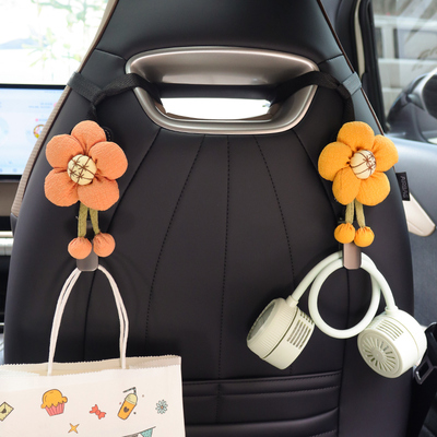 奔驰c260l汽车挂钩e300l车载座椅背后排多功能glc260挂勾可爱卡通