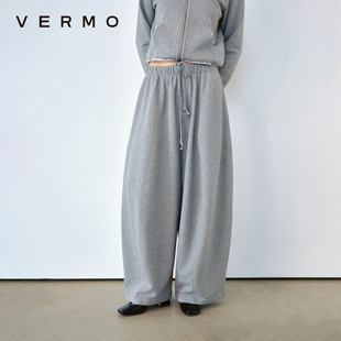 杨桃形卫裤 VERMO 软糯亲肤拉绒宽松好穿 立体廓形 舒适触感