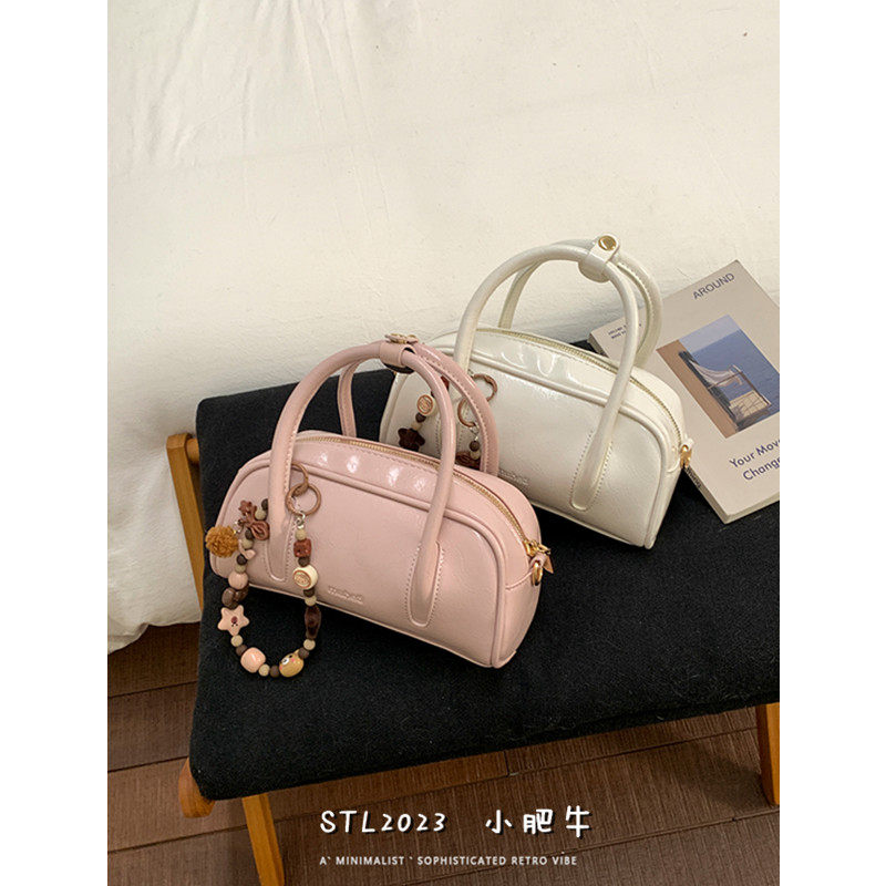 复古小众保龄球包包女2026新款手机包高级质感简约百搭单肩斜挎包,箱包皮具/热销女包/男包,通用款女包,淘宝优惠券,粉丝福利购,淘宝优惠卷