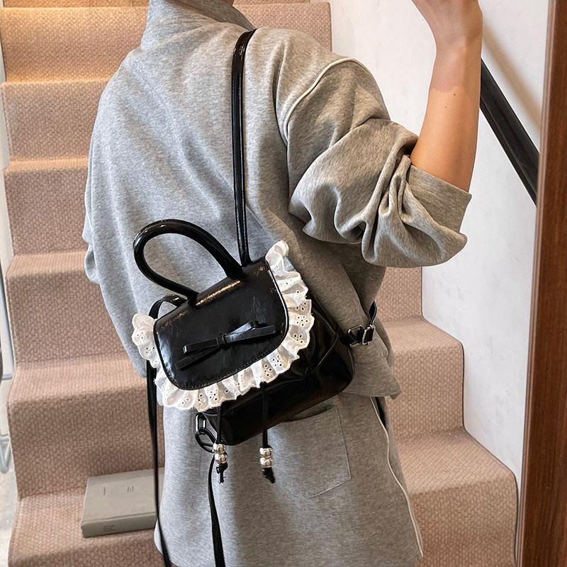 夏日旅游少女小双肩包包女2025新款春夏芭蕾风可爱小书包迷你背包,箱包皮具/热销女包/男包,通用款女包,淘宝优惠券,粉丝福利购,淘宝优惠卷