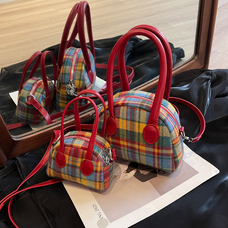 今年流行小包包女2025新款潮时尚格子手提贝壳包百搭ins单肩斜挎,箱包皮具/热销女包/男包,通用款女包,淘宝优惠券,粉丝福利购,淘宝优惠卷