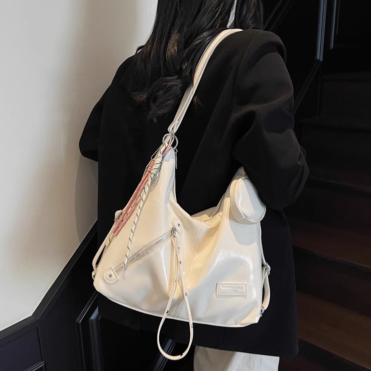 多功能托特包休闲单肩水桶包