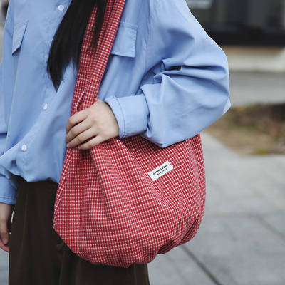 小众单肩包百搭上课通勤包