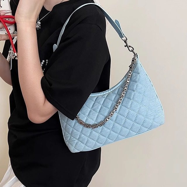 韩国小众链条腋下包包女2025新款潮时尚少女逛街手提包洋气手机包,箱包皮具/热销女包/男包,腋下包,淘宝优惠券,粉丝福利购,淘宝优惠卷