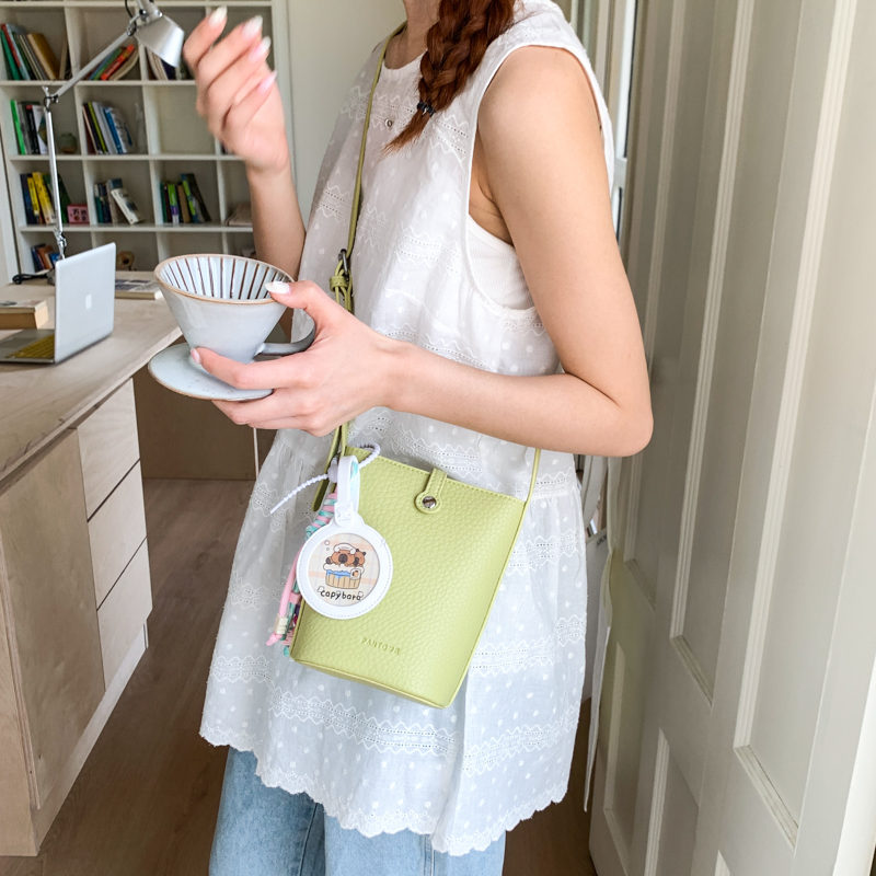 新款软皮百搭通勤单肩斜挎包