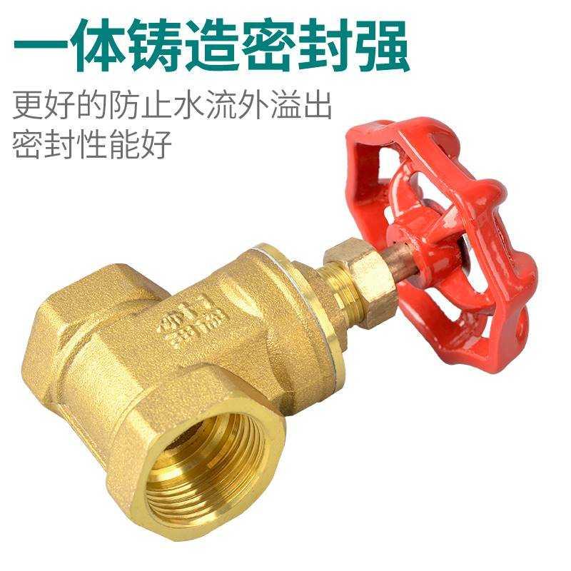 50水表dn15自来水铜1闸阀2640阀门分总阀自来3215dn20dn寸25全铜2