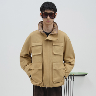 秋霜卡工装 新款 口袋棉服 25冬季 NMORE设计师品牌