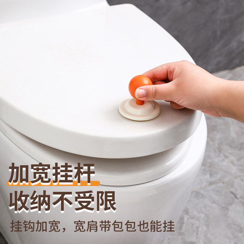 多巴胺免安装吸盘门把手橱柜浴室推拉门马桶盖衣柜门冰箱抽屉拉手