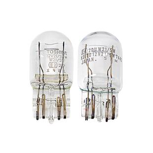 东芝汽车刹车灯泡倒车转向示宽灯插泡T10T15T20琥珀色双丝单丝