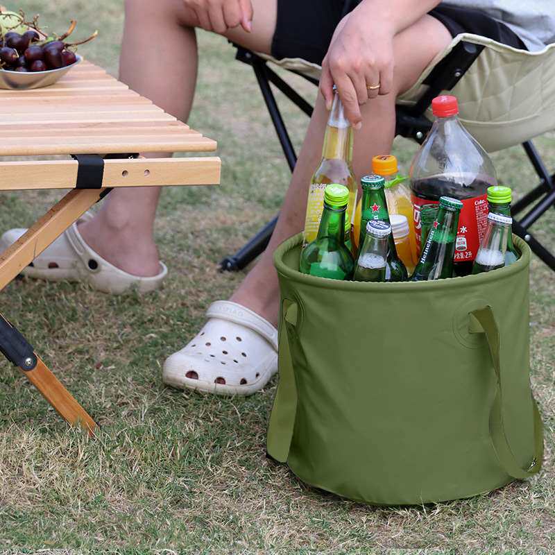 定制尼普森多功能便携可折叠水桶车载大容量旅行洗漱桶户外露营储