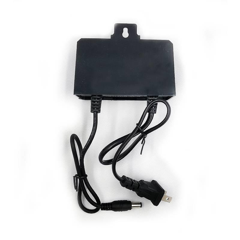 12v2a电源适配器双线头防水电源变压器220v转12vled岗亭灯变压器