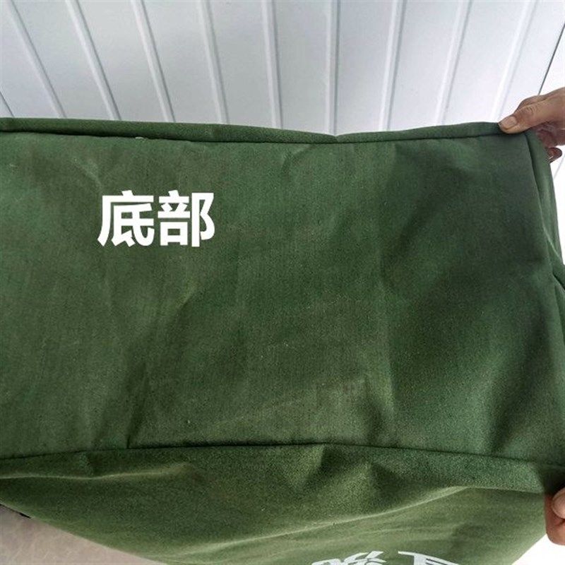 帆布大容量收纳袋便携环保袋快递打包袋立方体方形帆布袋大号布袋