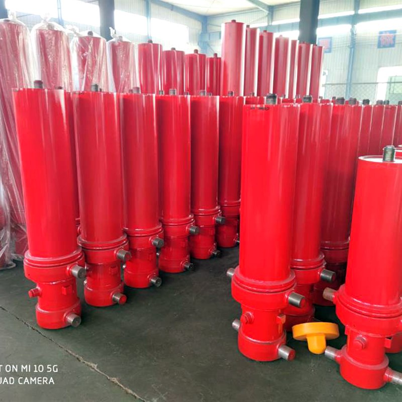 自卸车油缸前四后八翻斗渣土车液压缸海沃宏昌天马重汽陕汽