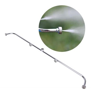 农用田野不锈钢伸缩喷杆喷头电动喷雾器双垄杆多喷头杆2头弯弯