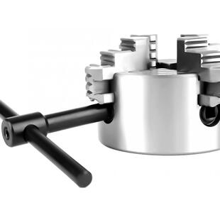 车床四爪卡盘直径80mm 四爪单动卡盘 K72 80四爪卡盘