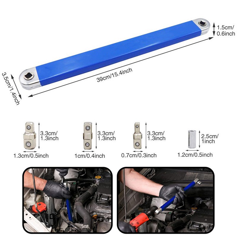 多功能延长扳手 棘轮延长扳手 两用扳手 offset Extension wrench