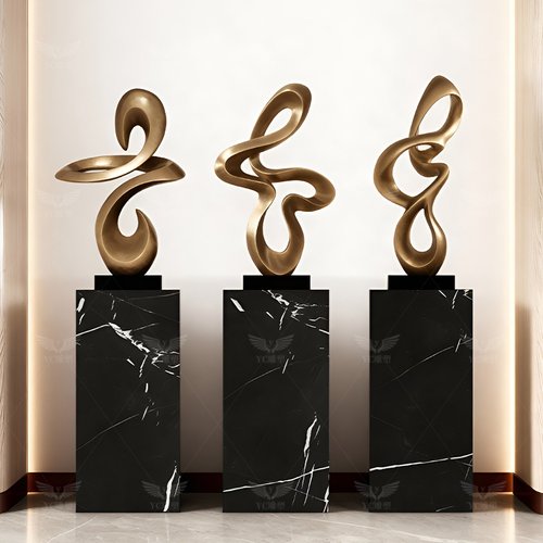 抽象玄关现代装饰摆件